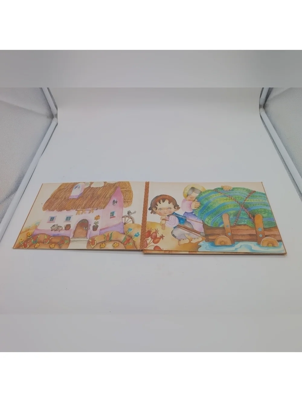 About the Miraculous Pot Slovak folk tale Fold Out Book